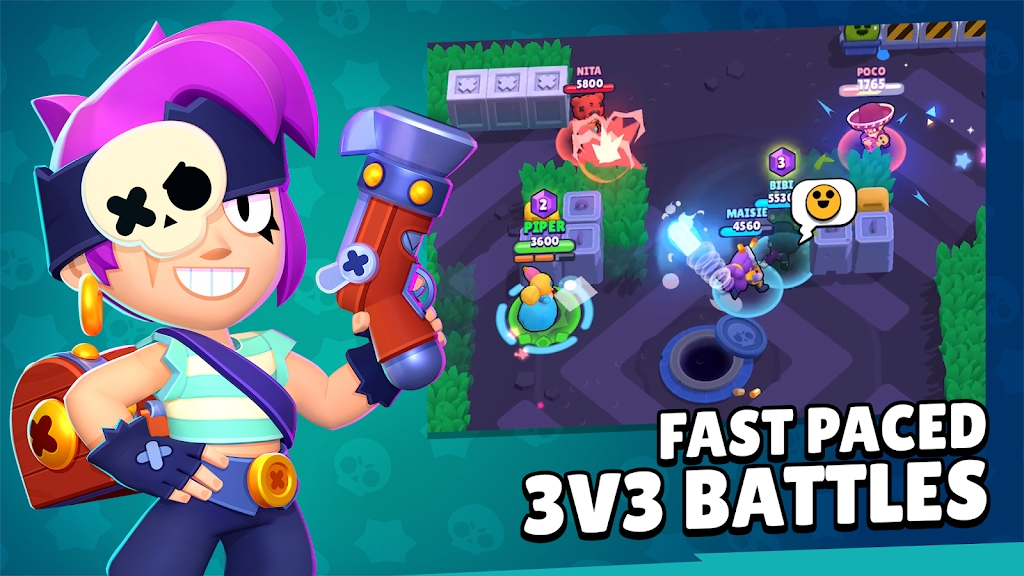 荒野乱斗国际服官方正版(brawl stars)