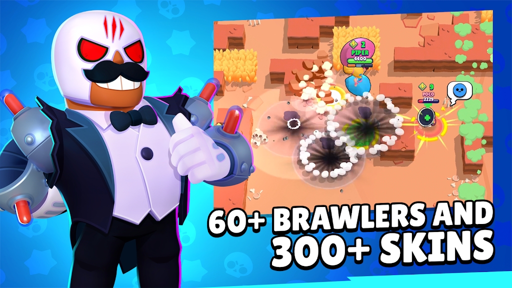 荒野乱斗国际服官方正版(brawl stars)