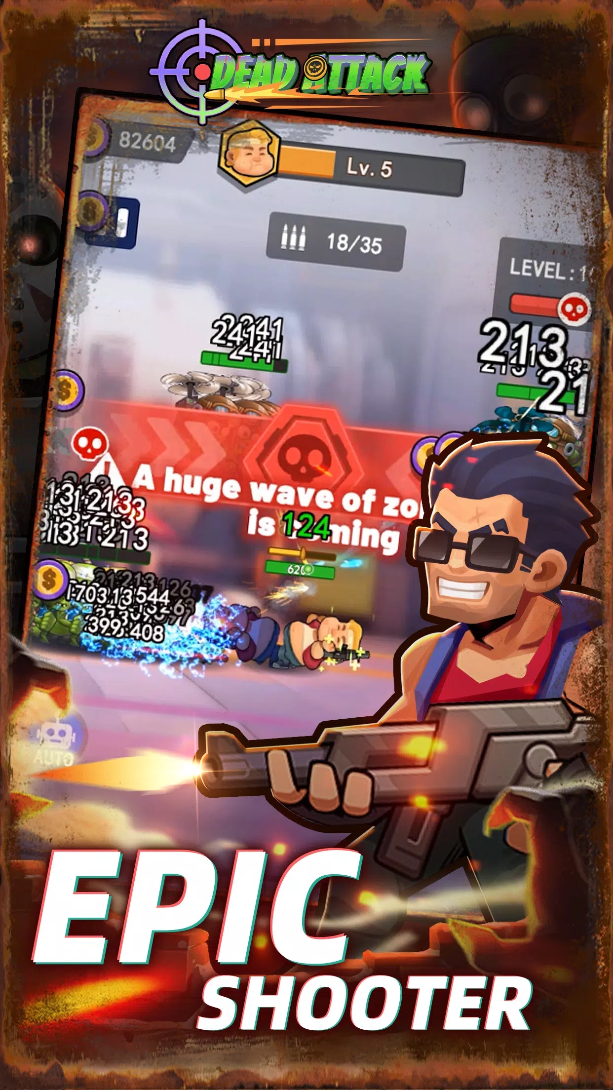 僵尸来袭射击无限金币版