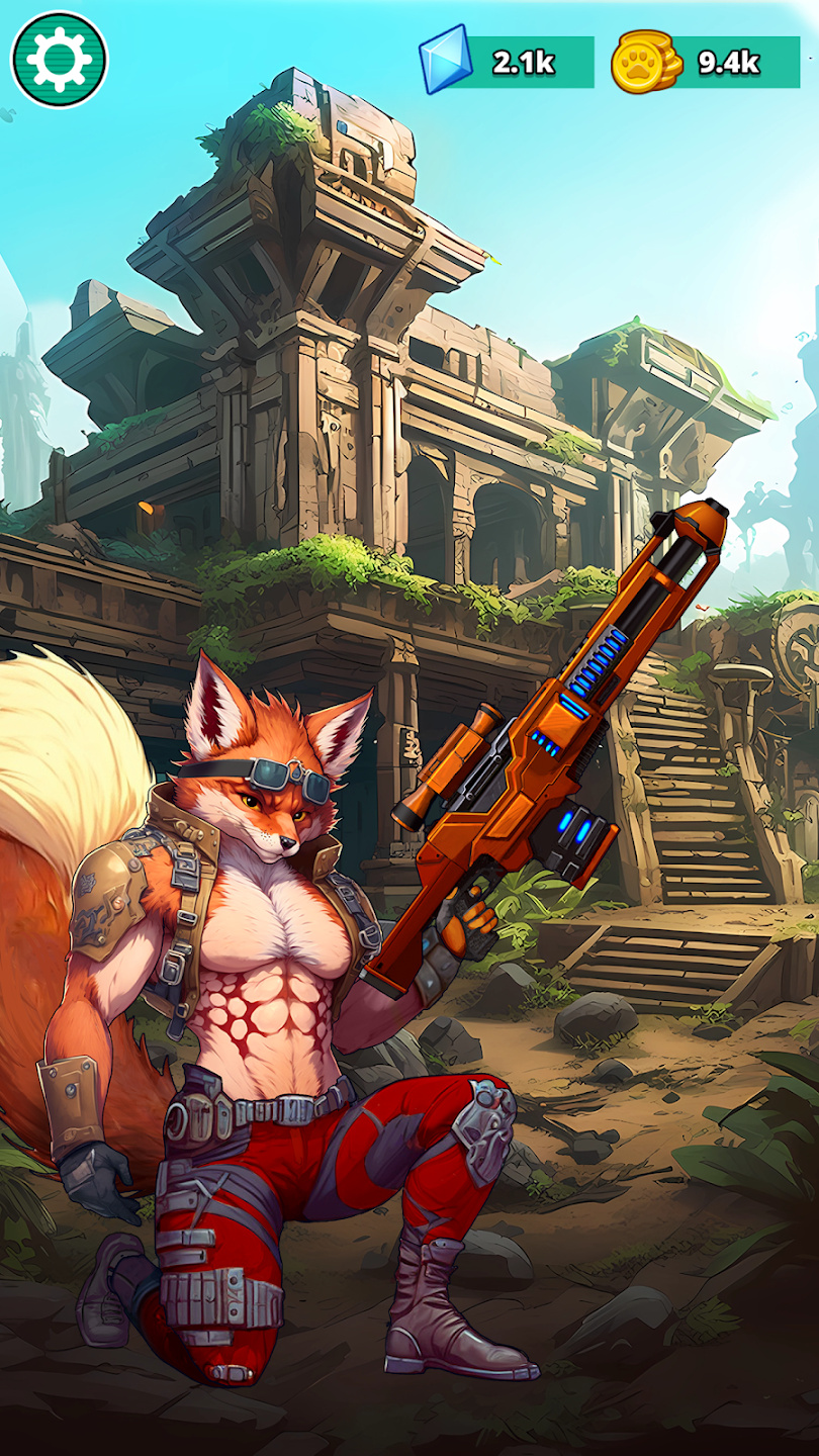 毛茸茸的狙击手无限金币版(Furry Sniper)