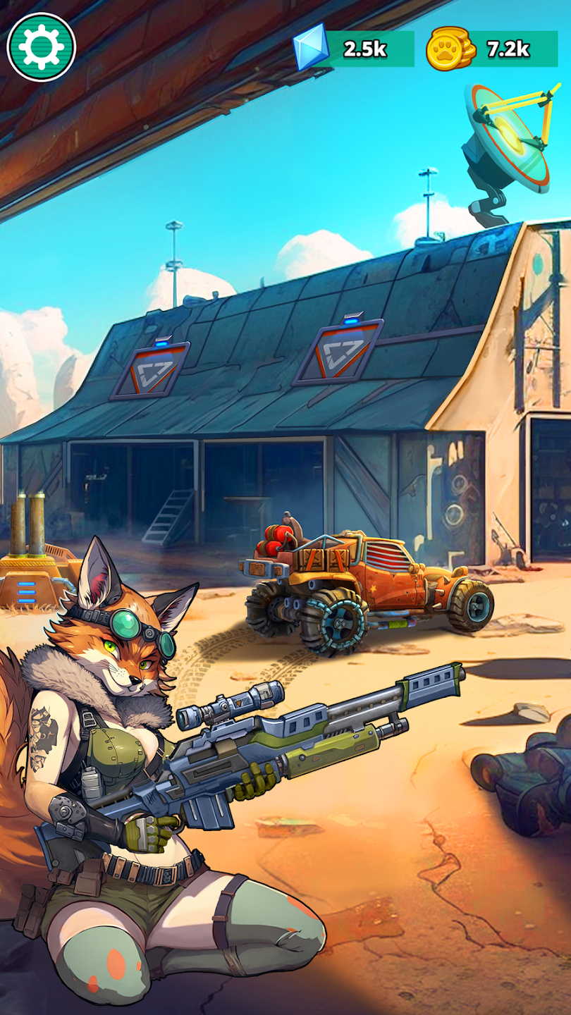 毛茸茸的狙击手无限金币版(Furry Sniper)