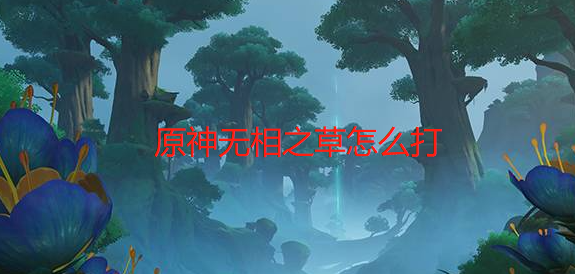 原神无相之草怎么打