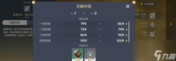 原神 突破天赋