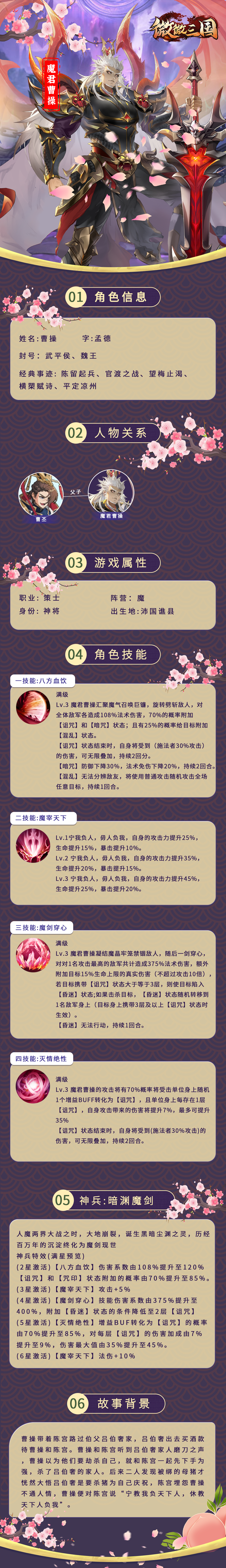 武将百科 | 魔君曹操