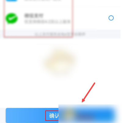 选择支付方式
