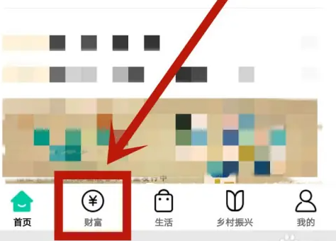 财富页面入口