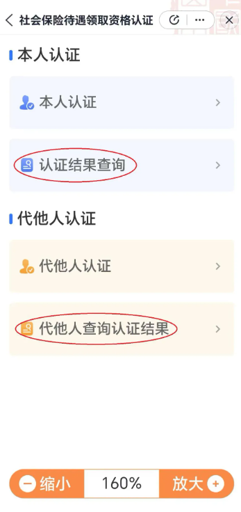 爱山东APP代他人认证界面
