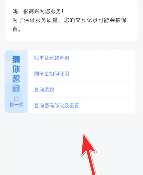 买单吧在线客服对话界面